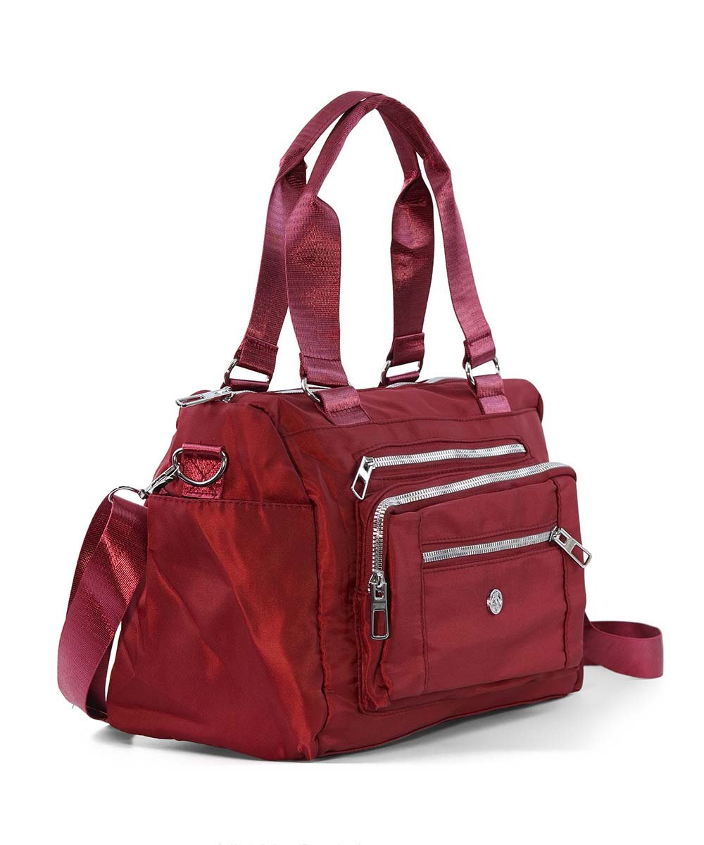 תיק צד לנשים מבד איכותי עם ידיות - תיק התיקיםתיק התיקיםנשים