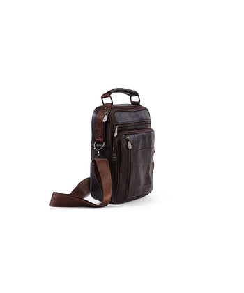 תיק צד לגברים מעור - תיק התיקיםתיק התיקיםתיקים