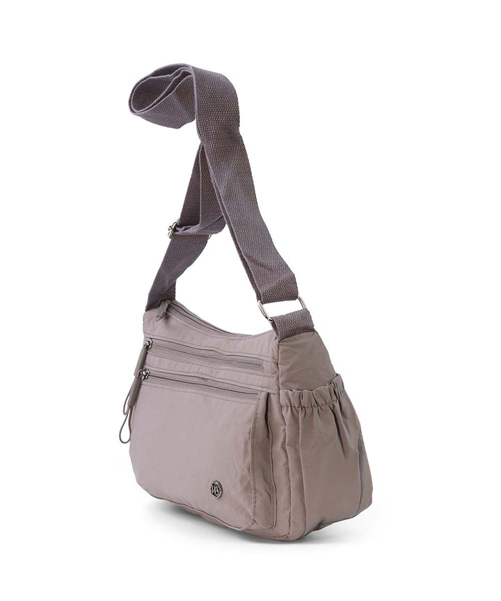 תיק צד לנשים מבד עם רצועה מתכווננת - תיק התיקיםתיק התיקיםנשים