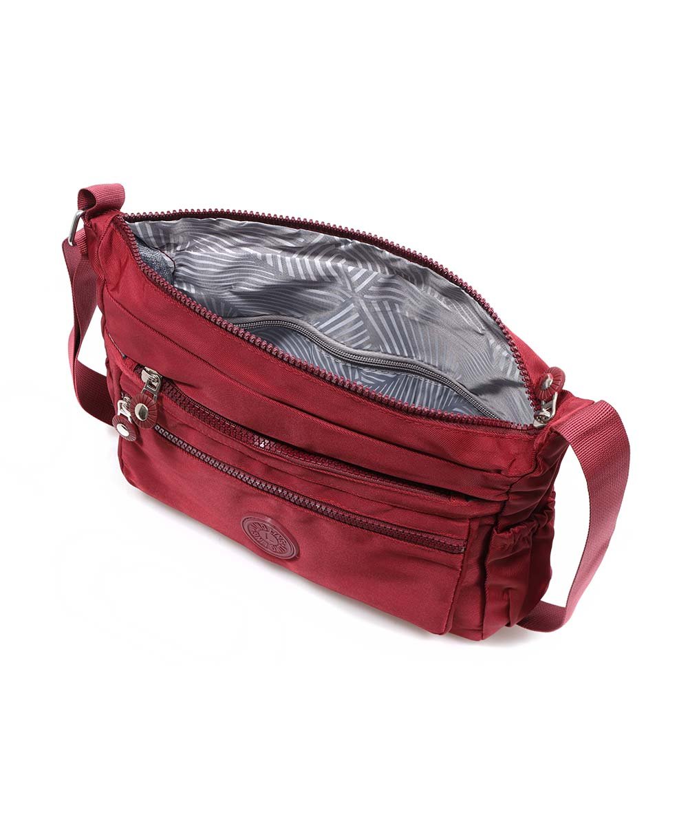 תיק צד קטן אופנתי מבד - תיק התיקיםתיק התיקיםנשים