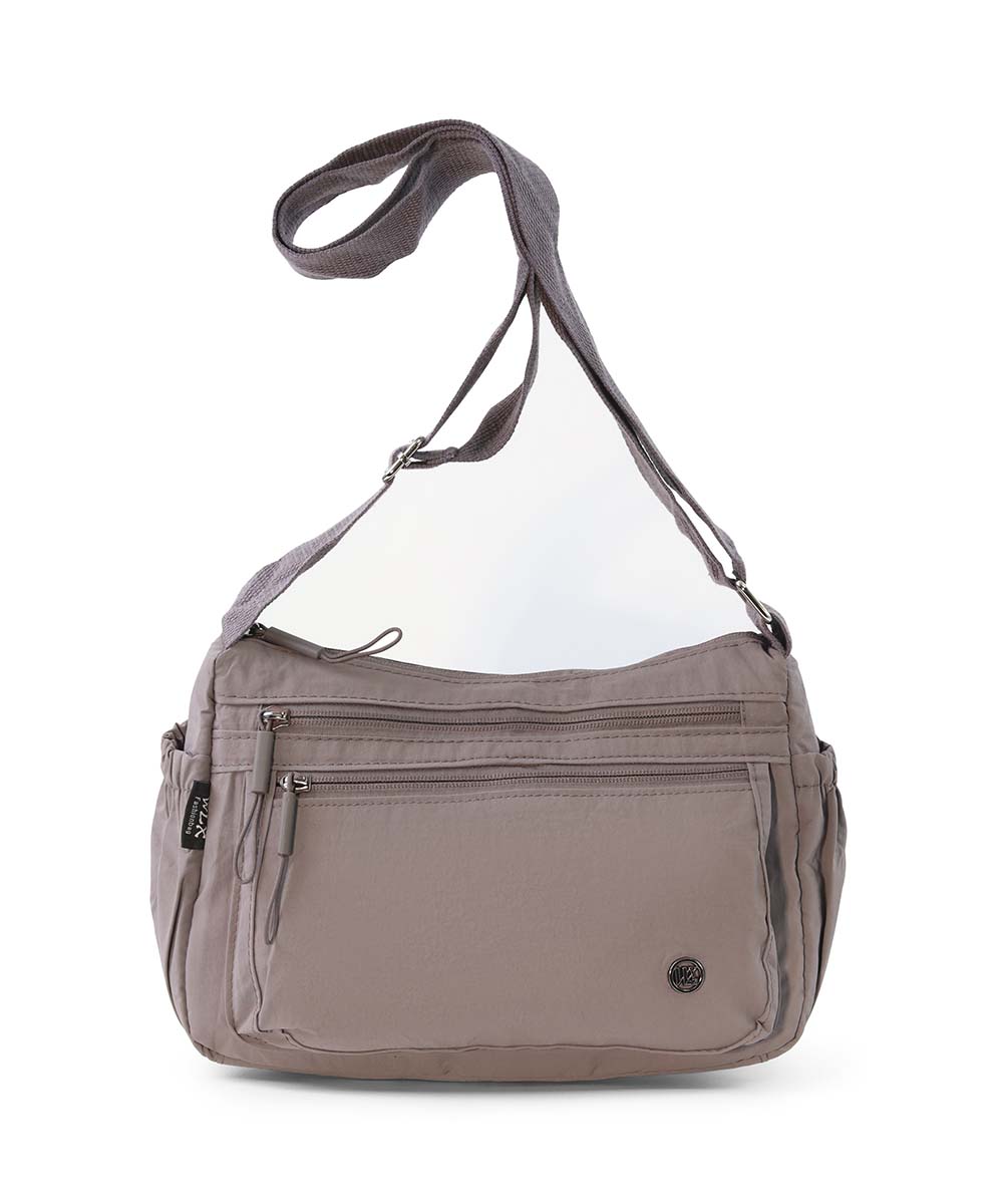 תיק צד לנשים מבד עם רצועה מתכווננת - תיק התיקיםתיק התיקיםנשים