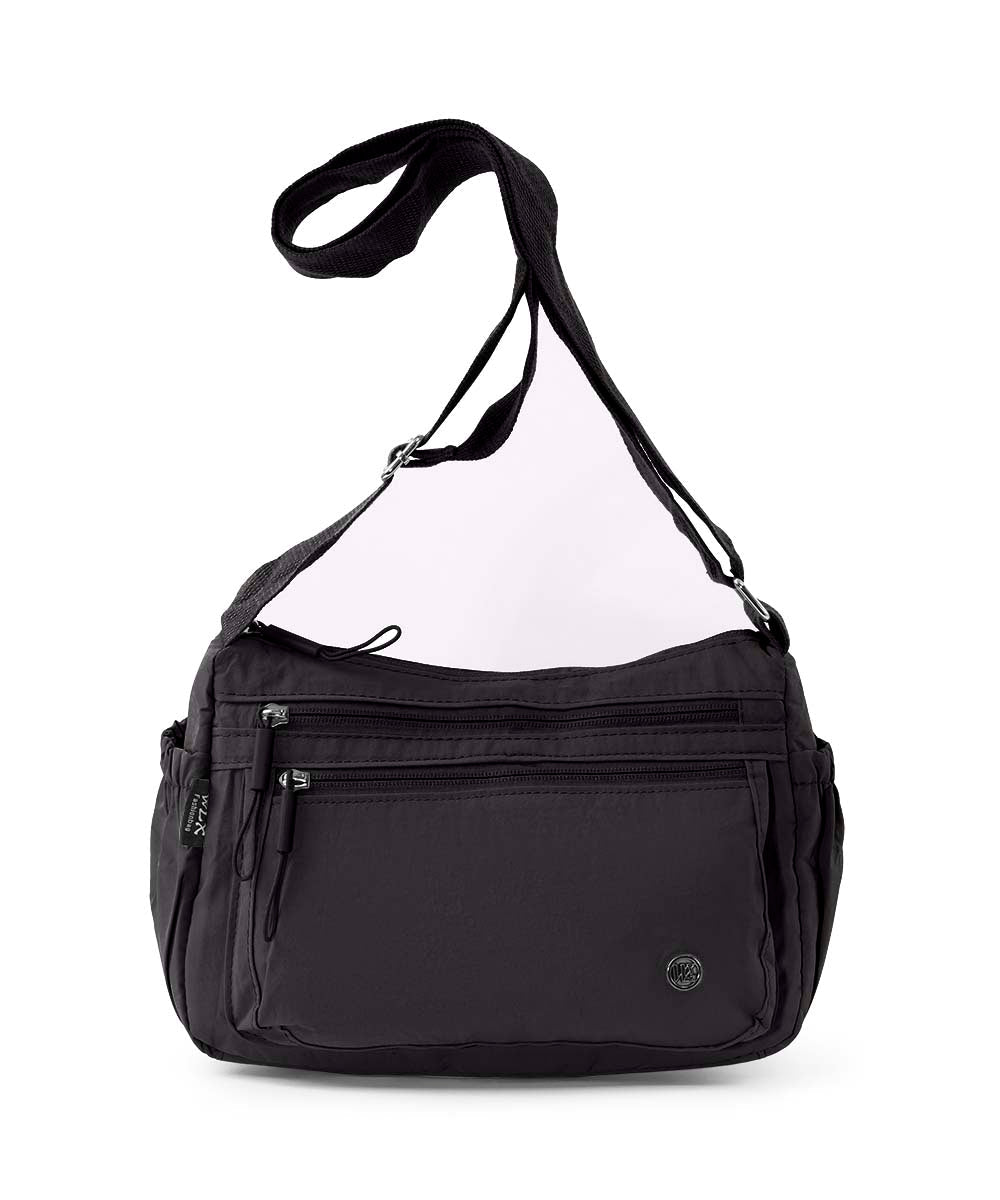 תיק צד לנשים מבד עם רצועה מתכווננת - תיק התיקיםתיק התיקיםנשים