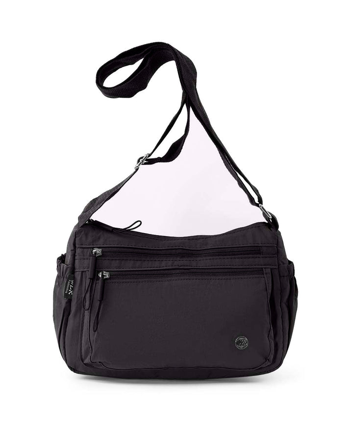 תיק צד לנשים מבד עם רצועה מתכווננת - תיק התיקיםתיק התיקיםנשים