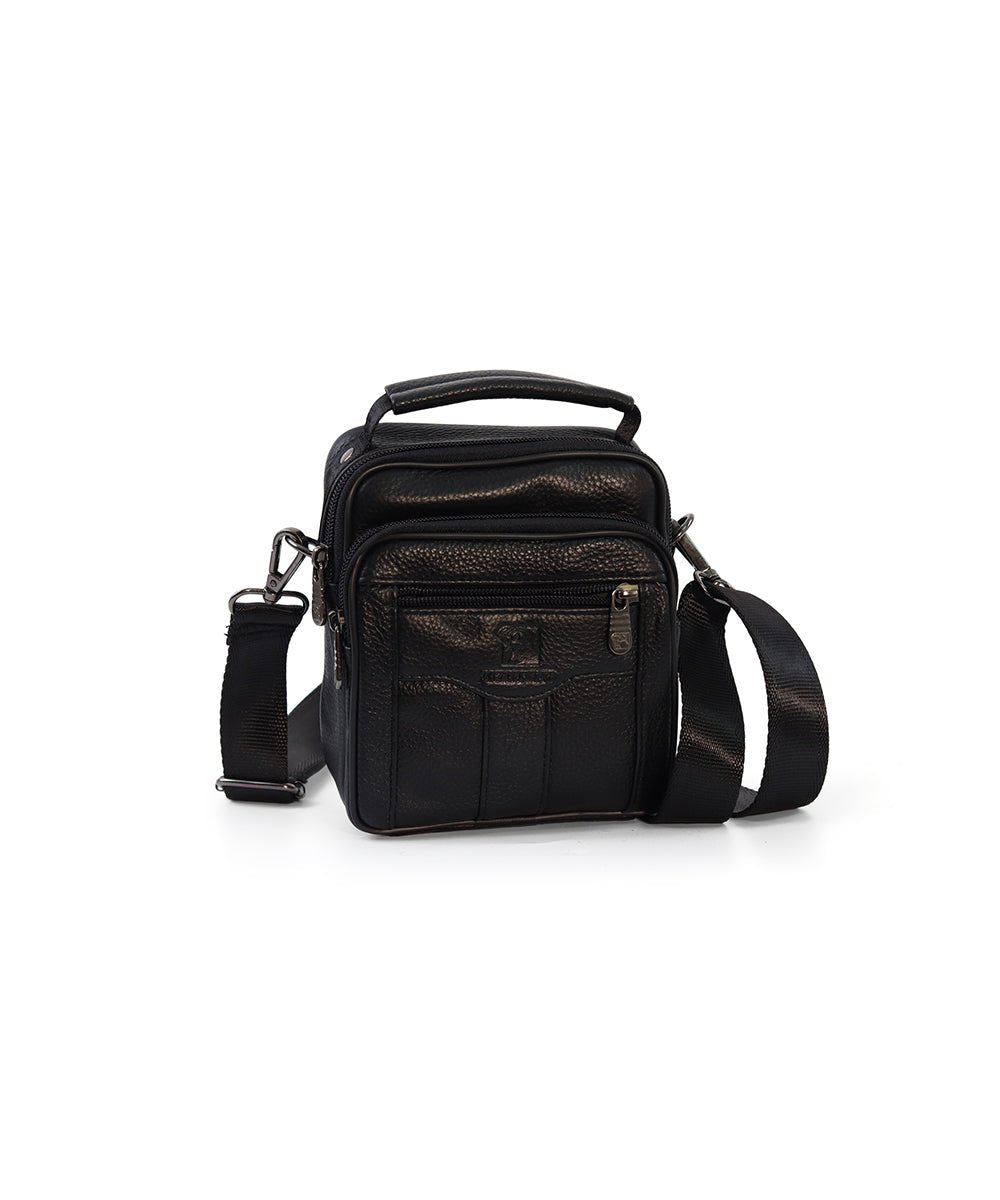 תיק צד קומפקטי מעור לגבר - תיק התיקיםתיק התיקיםתיקים