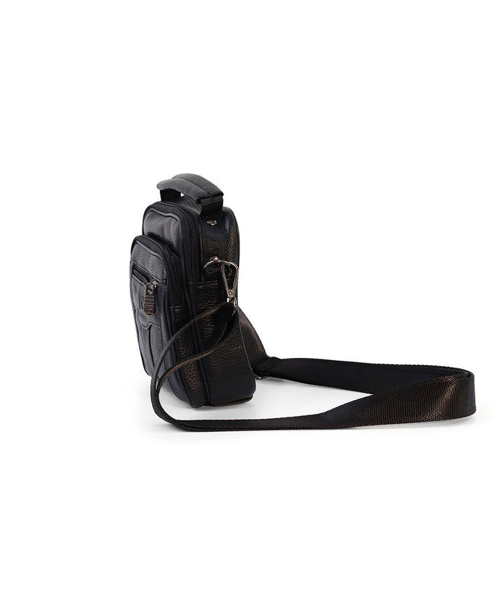 תיק צד קומפקטי מעור לגבר - תיק התיקיםתיק התיקיםתיקים