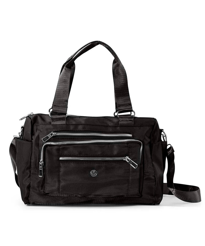 תיק צד לנשים מבד איכותי עם ידיות - תיק התיקיםתיק התיקיםנשים