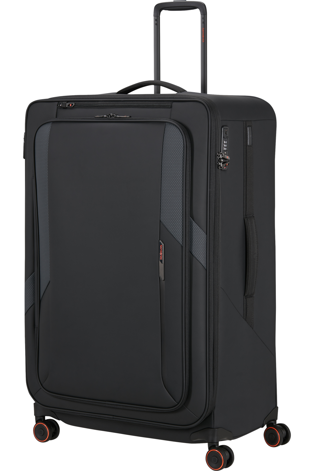 Samsonite Glazed מזוודה רכה מתרחבת ענקית 84 ס״מ - שחור