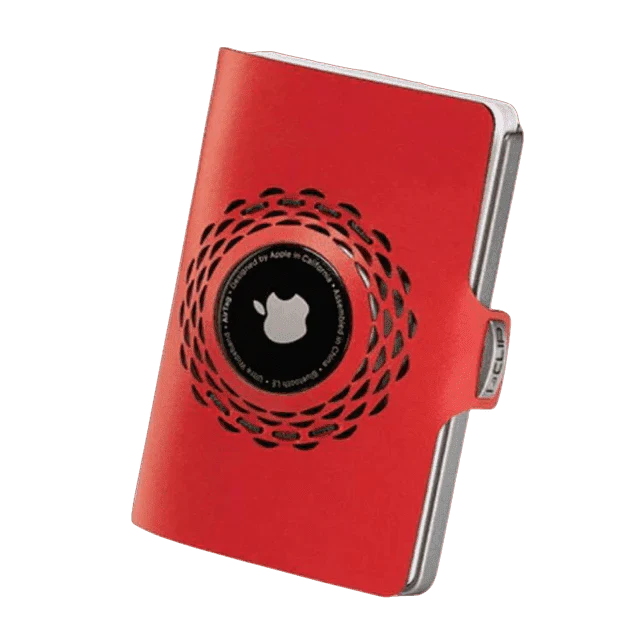 I-CLIP Original Red Radio Impact For Apple Air Tag