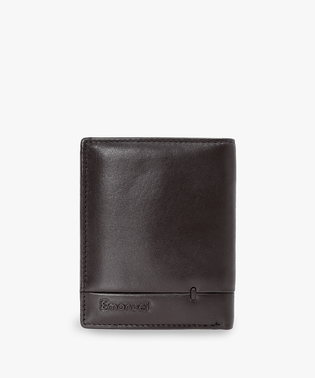 ארנק עור אנדריי RFID - תיק התיקיםEmanuelארנקי גברים