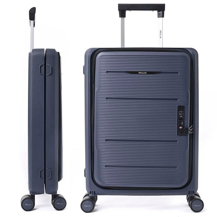 ROLLUX Presentation PP luggage Envelope מזוודה מתקפלת טרולי לעלייה למטוס קשיחה - תיק התיקיםROLLUXמזוודות