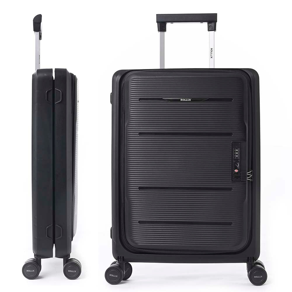 ROLLUX Presentation PP luggage Envelope מזוודה מתקפלת טרולי לעלייה למטוס קשיחה - תיק התיקיםROLLUXמזוודות