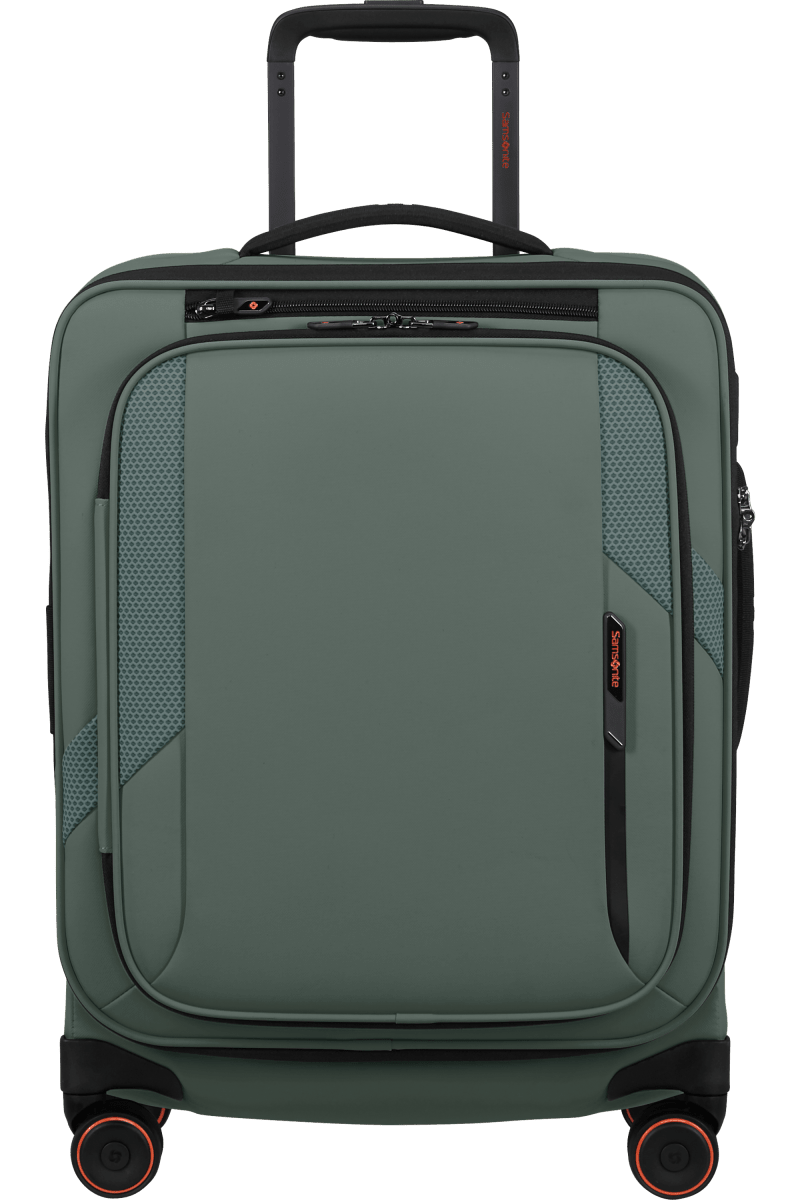 Samsonite Glazed מזוודת עלייה למטוס רכה מתרחבת 55 ס״מ - תיק התיקיםSamsoniteמזוודה קטנה