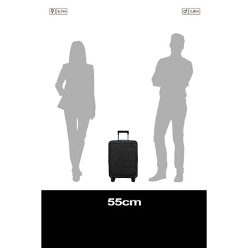 Samsonite מזוודת טרולי קטנה קשיחה Intuo Easy Access 20" עלייה למטוס עם פתח קדמי - תיק התיקיםSamsoniteמזוודות
