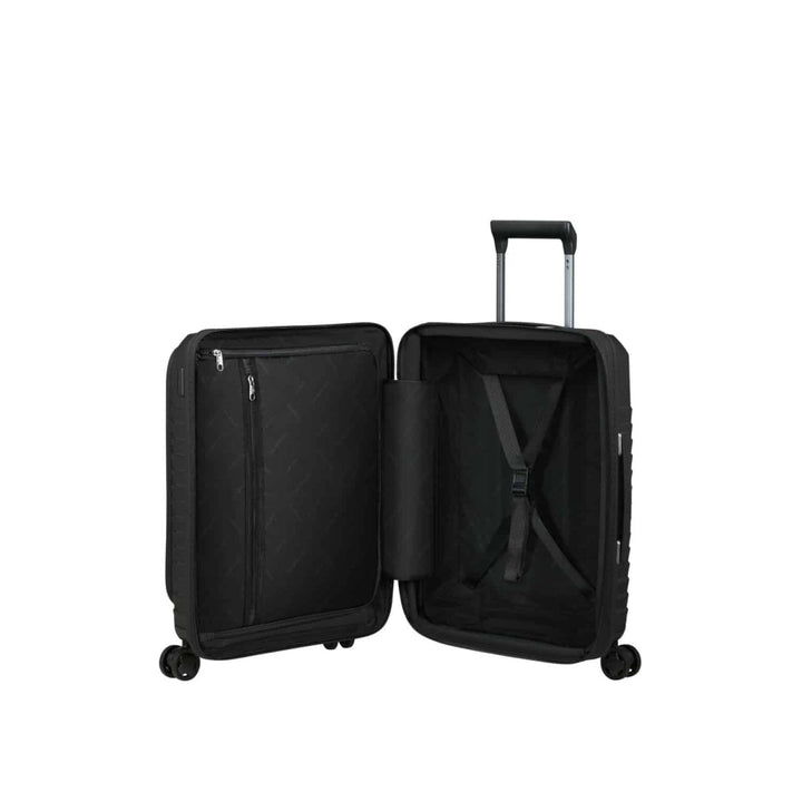 Samsonite מזוודת טרולי קטנה קשיחה Intuo Easy Access 20" עלייה למטוס עם פתח קדמי - תיק התיקיםSamsoniteמזוודות