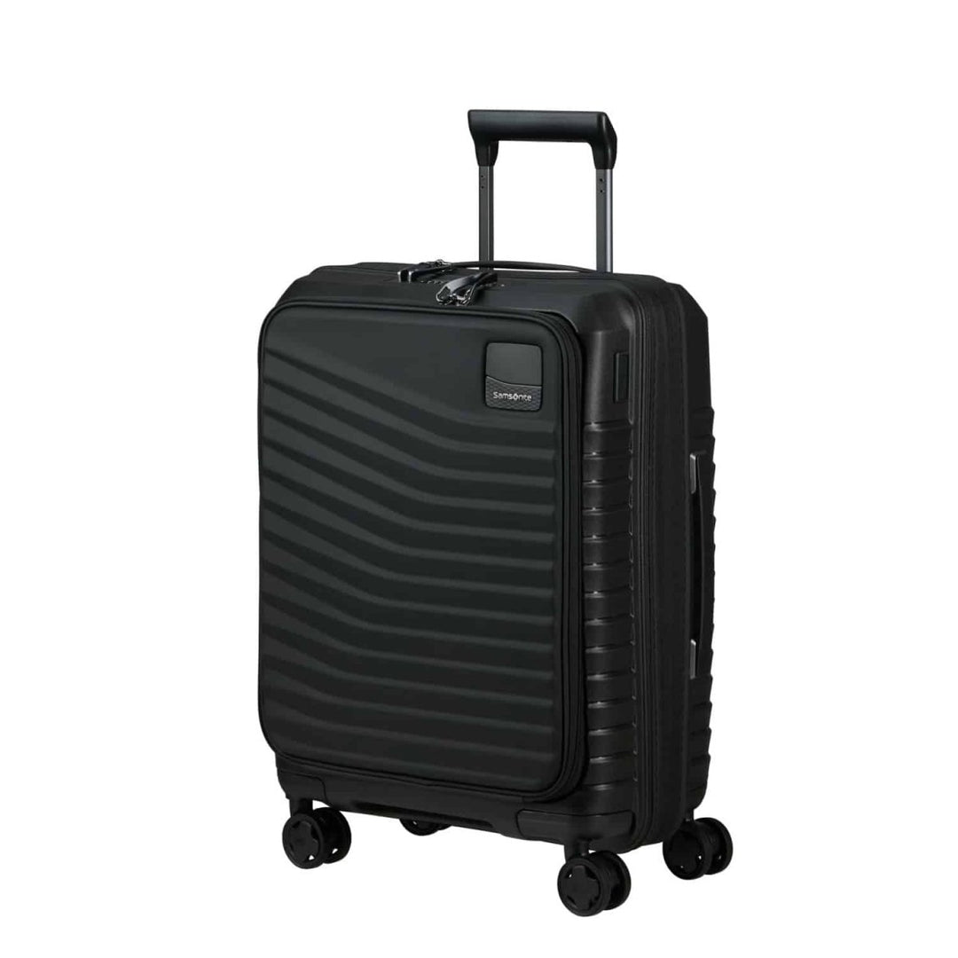 Samsonite מזוודת טרולי קטנה קשיחה Intuo Easy Access 20" עלייה למטוס עם פתח קדמי - תיק התיקיםSamsoniteמזוודות