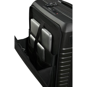Samsonite מזוודת טרולי קטנה קשיחה Intuo Easy Access 20" עלייה למטוס עם פתח קדמי - תיק התיקיםSamsoniteמזוודות