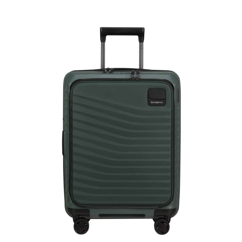 Samsonite מזוודת טרולי קטנה קשיחה Intuo Easy Access 20" עלייה למטוס עם פתח קדמי - תיק התיקיםSamsoniteמזוודות