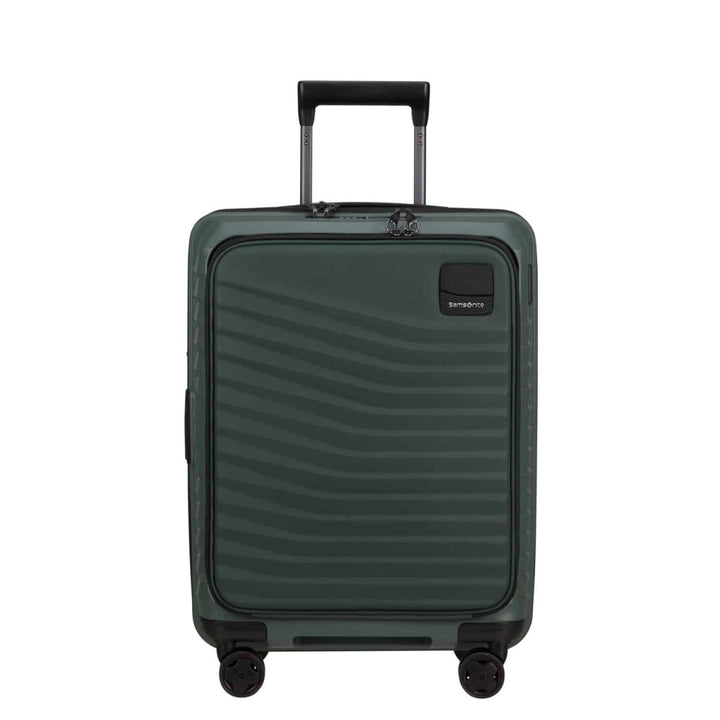 Samsonite מזוודת טרולי קטנה קשיחה Intuo Easy Access 20" עלייה למטוס עם פתח קדמי - תיק התיקיםSamsoniteמזוודות