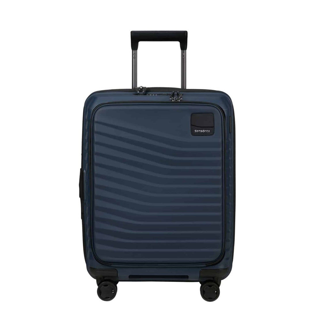 Samsonite מזוודת טרולי קטנה קשיחה Intuo Easy Access 20" עלייה למטוס עם פתח קדמי - תיק התיקיםSamsoniteמזוודות