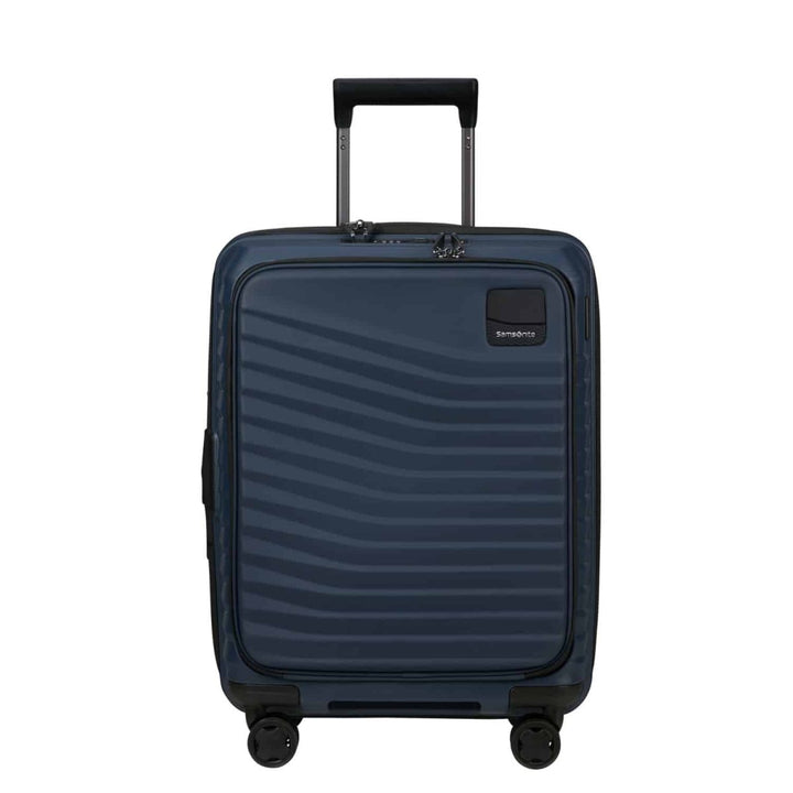 Samsonite מזוודת טרולי קטנה קשיחה Intuo Easy Access 20" עלייה למטוס עם פתח קדמי - תיק התיקיםSamsoniteמזוודות