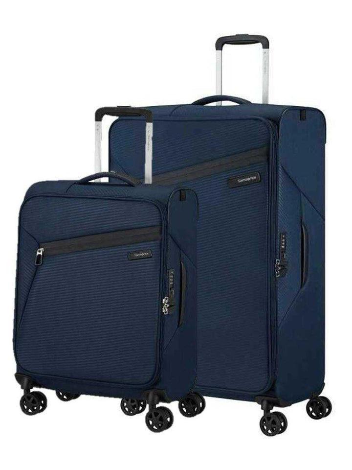 Samsonite Litebeam סט 2 מזוודות סמסונייט גדולה וקטנה קלות משקל - תיק התיקיםSamsoniteמזוודות