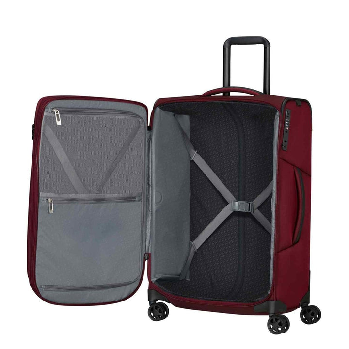 Samsonite מזוודה בינונית רכה Respark Spinner EXP 26" עם הרחבה - תיק התיקיםSamsoniteמזוודות