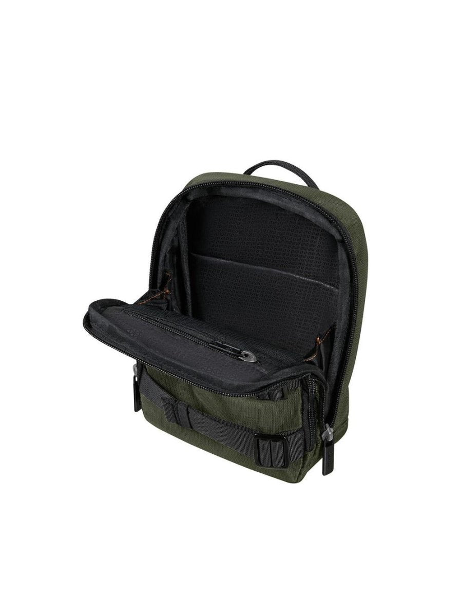 Samsonite תיק צד רצועה מתכוננת עם תא טאבלט Sackmod small - תיק התיקיםSamsoniteתיקים