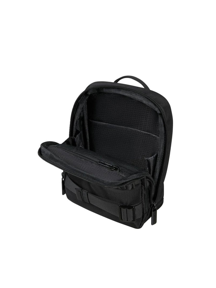 Samsonite תיק צד רצועה מתכוננת עם תא טאבלט Sackmod small - תיק התיקיםSamsoniteתיקים