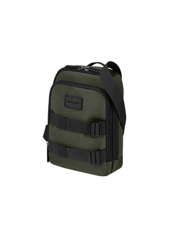 Samsonite תיק צד רצועה מתכוננת עם תא טאבלט Sackmod small - תיק התיקיםSamsoniteתיקים