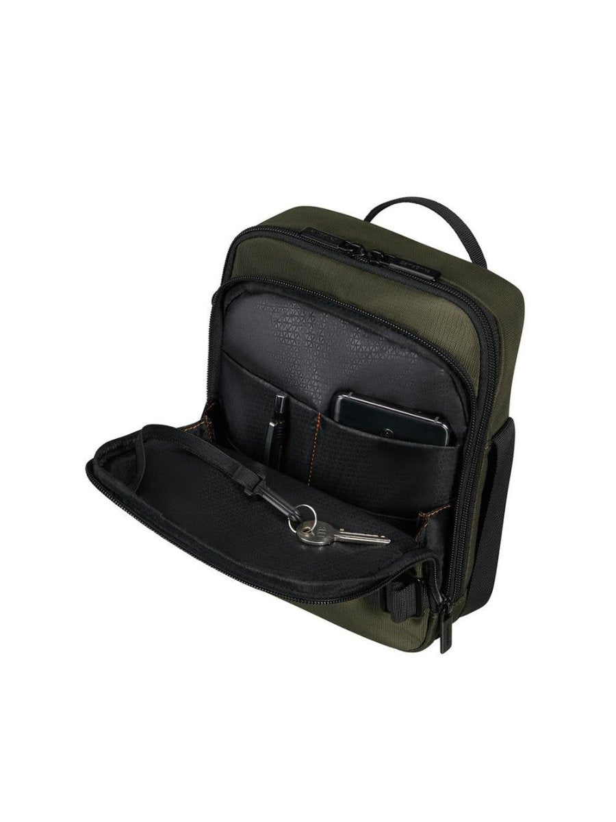 Samsonite תיק צד רצועה מתכוננת עם תא טאבלט Sackmod - תיק התיקיםSamsoniteתיקים