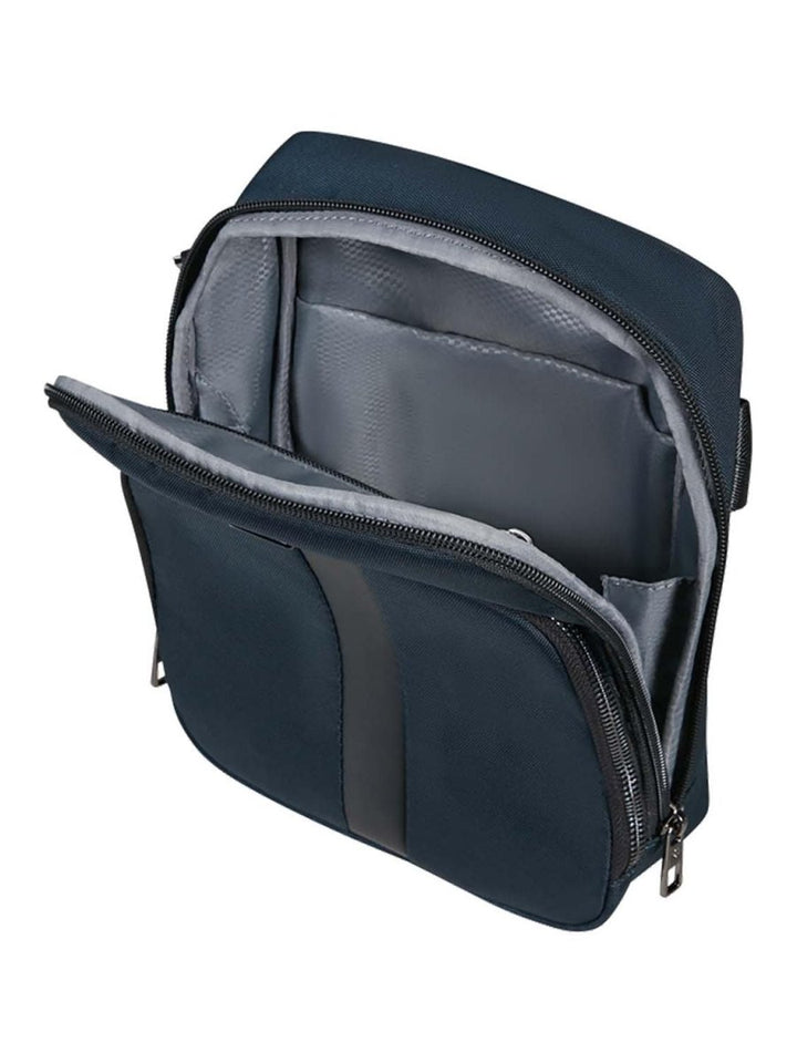 Samsonite תיק צד רצועה מתכוננת עם תא טאבלט Sacksquare - תיק התיקיםSamsoniteתיקים