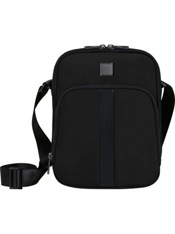 Samsonite תיק צד רצועה מתכוננת עם תא טאבלט Sacksquare - תיק התיקיםSamsoniteתיקים