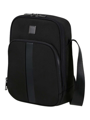 Samsonite תיק צד רצועה מתכוננת עם תא טאבלט Sacksquare - תיק התיקיםSamsoniteתיקים