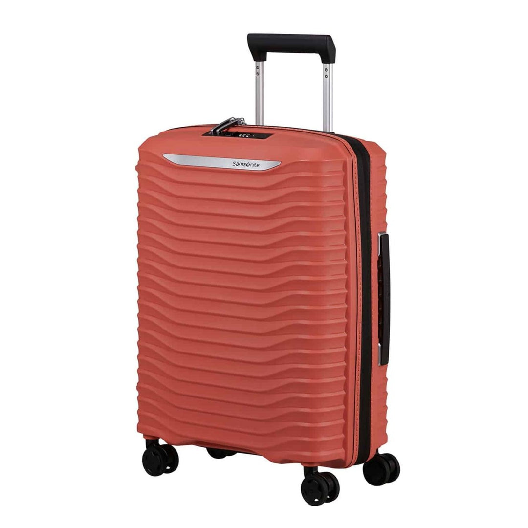 Samsonite מזוודת טרולי קטנה קשיחה Upscape EXP 20" עלייה למטוס עם הרחבה - תיק התיקיםSamsoniteמזוודות