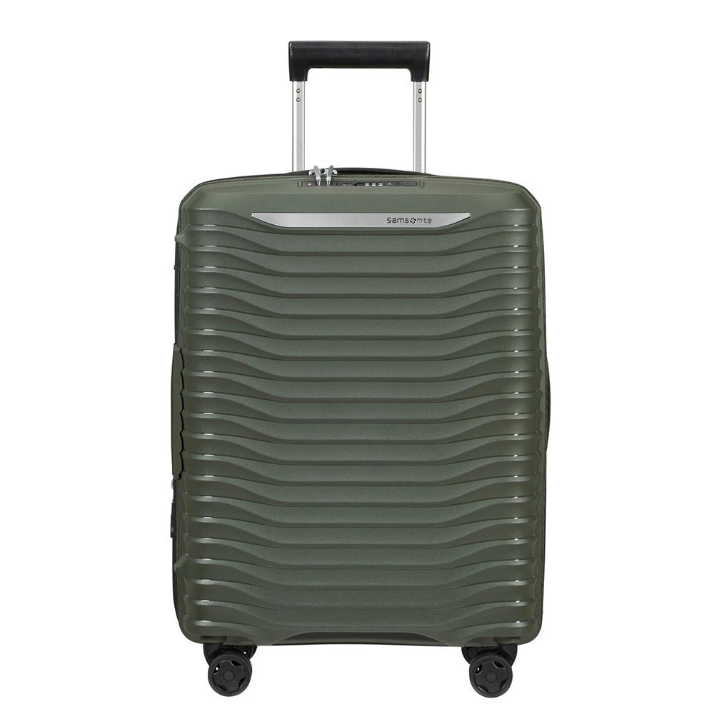Samsonite מזוודת טרולי קטנה קשיחה Upscape EXP 20" עלייה למטוס עם הרחבה - תיק התיקיםSamsoniteמזוודות
