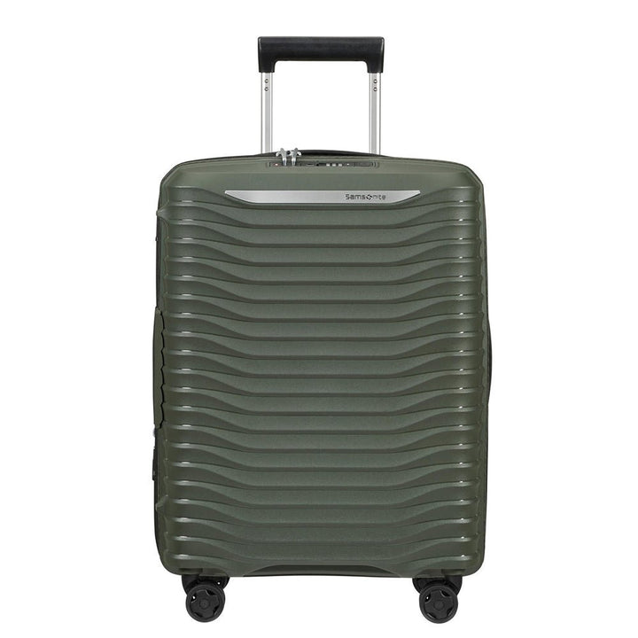 Samsonite מזוודת טרולי קטנה קשיחה Upscape EXP 20" עלייה למטוס עם הרחבה - תיק התיקיםSamsoniteמזוודות