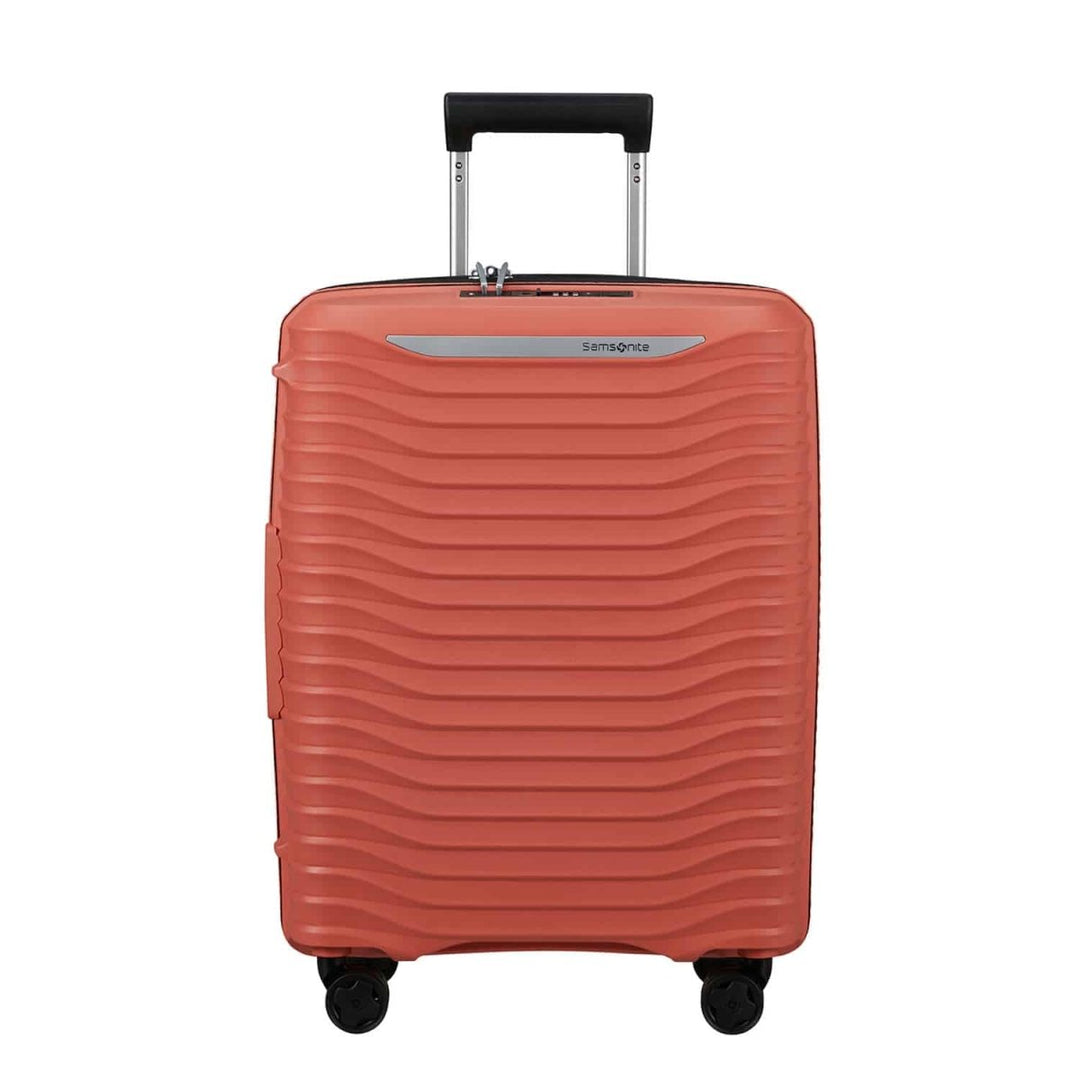 Samsonite מזוודת טרולי קטנה קשיחה Upscape EXP 20" עלייה למטוס עם הרחבה - תיק התיקיםSamsoniteמזוודות
