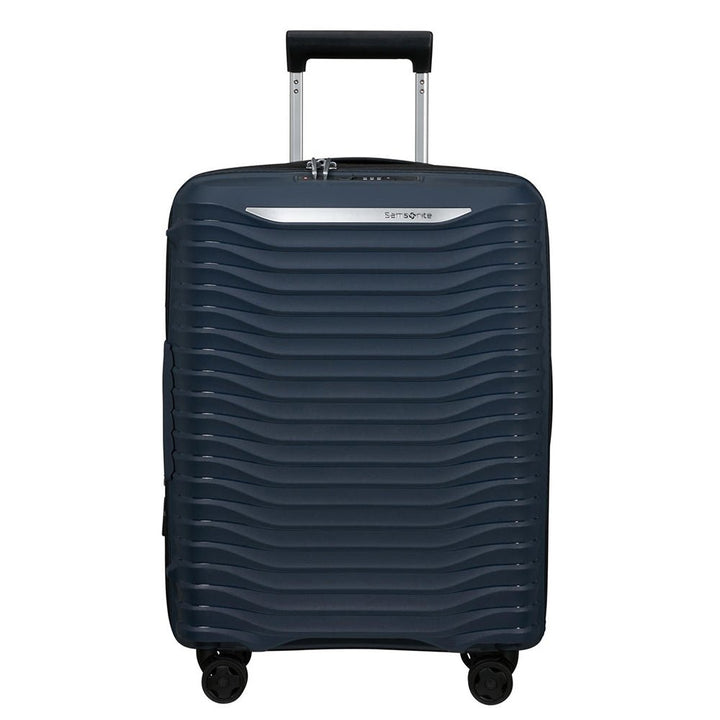 Samsonite מזוודת טרולי קטנה קשיחה Upscape EXP 20" עלייה למטוס עם הרחבה - תיק התיקיםSamsoniteמזוודות
