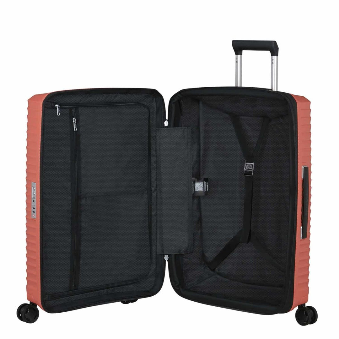 Samsonite מזוודה בינונית קשיחה Upscape Spinner EXP 26" עם הרחבה - תיק התיקיםSamsoniteמזוודות