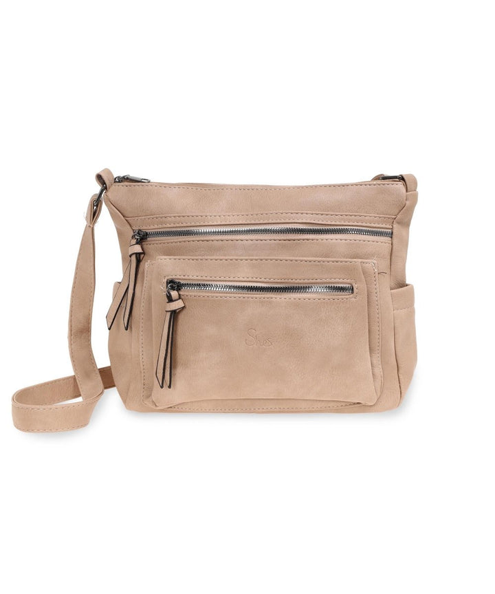 She's תיק צד רך מרובה תאים ורוכסנים - תיק התיקיםShe'sתיקי צד לנשים