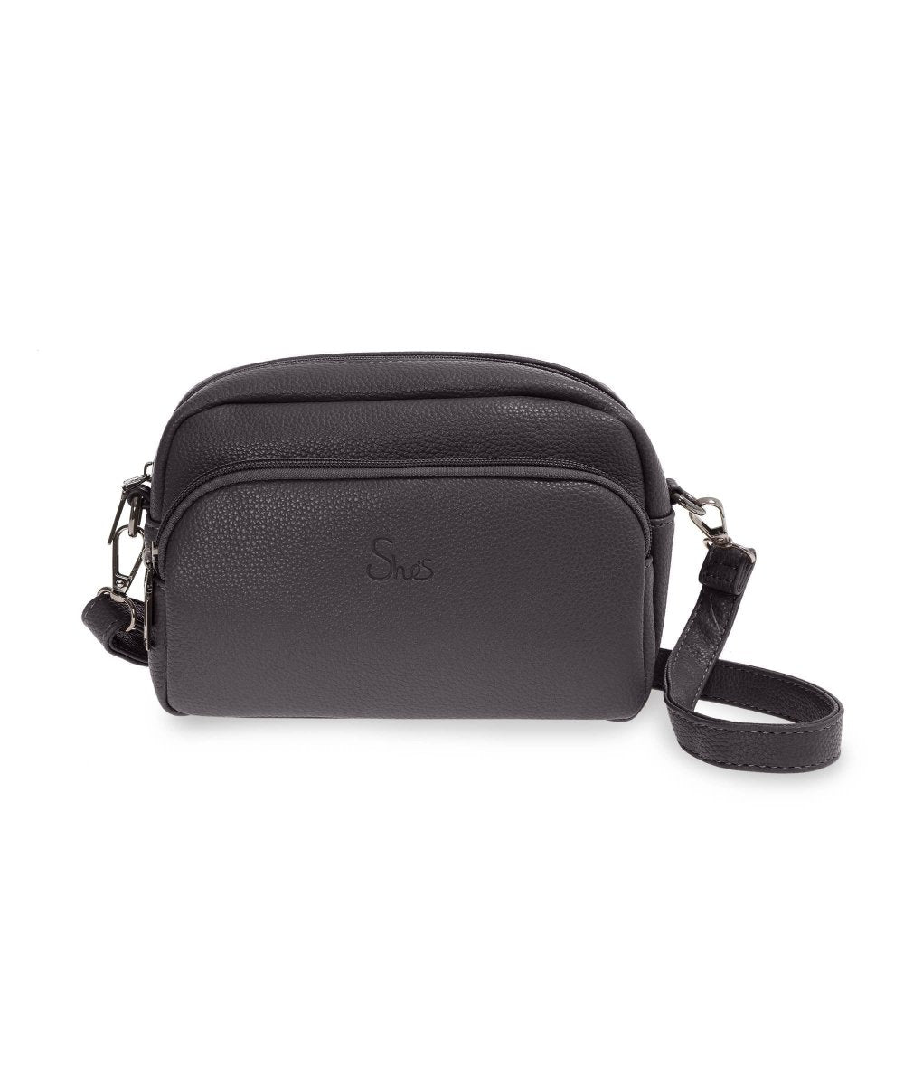She's תיק צד קומפקטי בעל שני תאים - תיק התיקיםShe'sתיקי צד לנשים