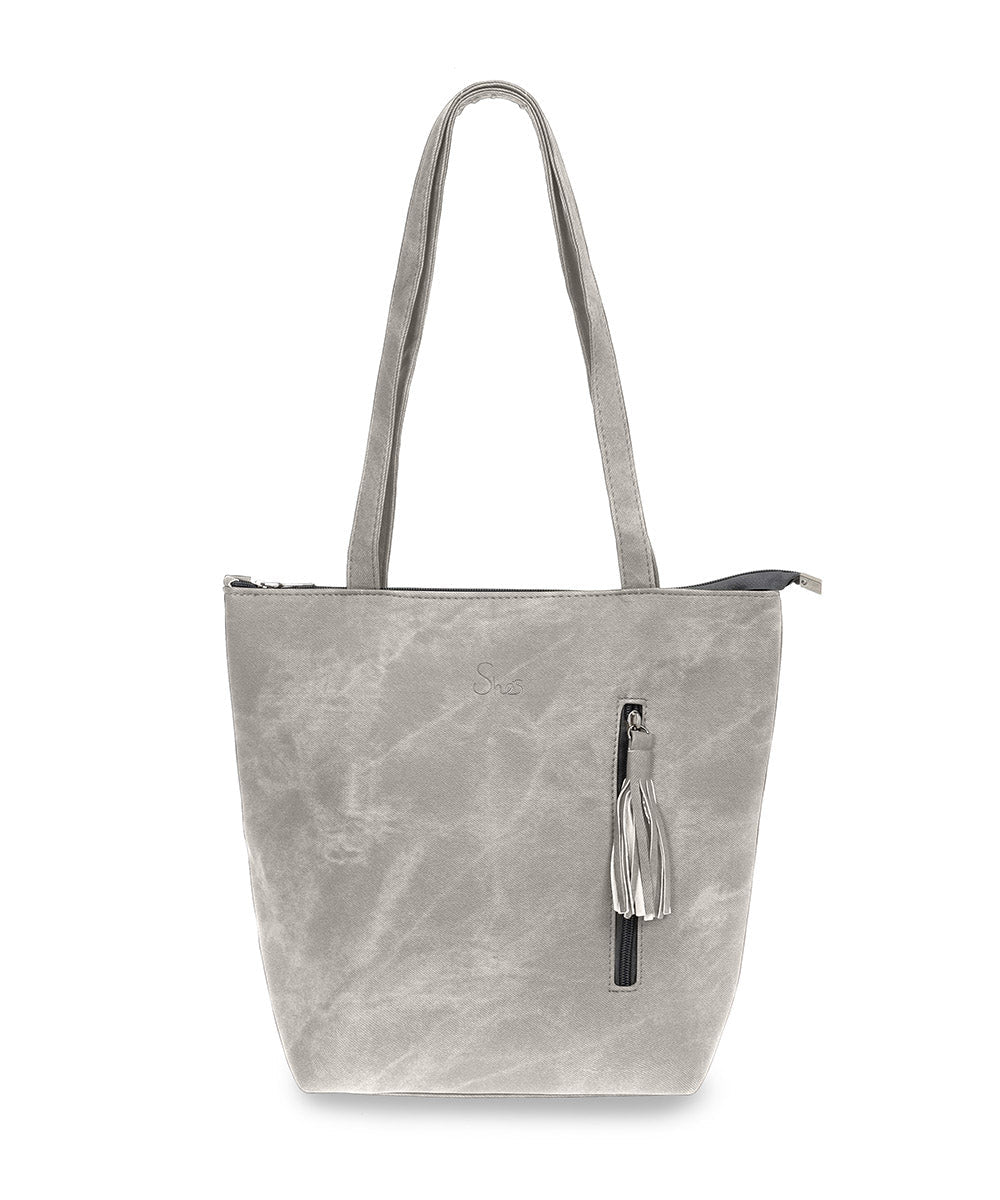 She's תיק כתף אופנתי פונפון שתי רצועות - תיק התיקיםShe'sנשים