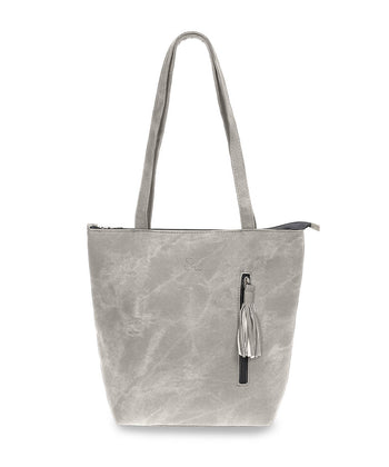 She's תיק כתף אופנתי פונפון שתי רצועות - תיק התיקיםShe'sנשים