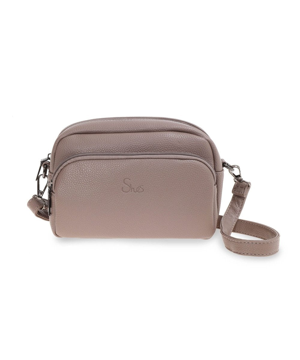 She's תיק צד קומפקטי בעל שני תאים - תיק התיקיםShe'sתיקי צד לנשים