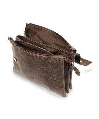 She's תיק צד גוף אופנתי נוח ומלא תאים רצועה ארוכה - תיק התיקיםShe'sנשים