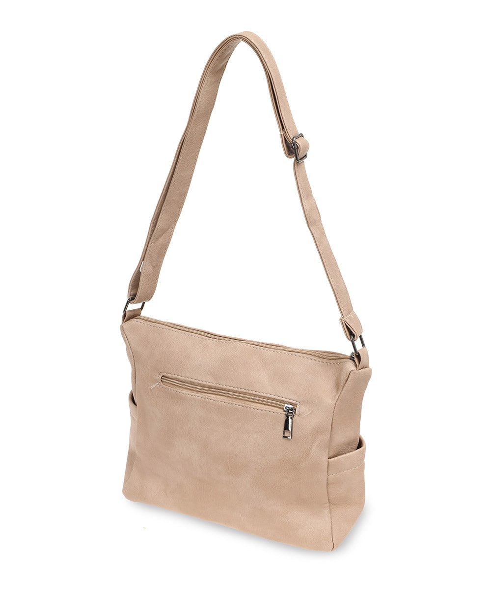 She's תיק צד רך מרובה תאים ורוכסנים - תיק התיקיםShe'sתיקי צד לנשים