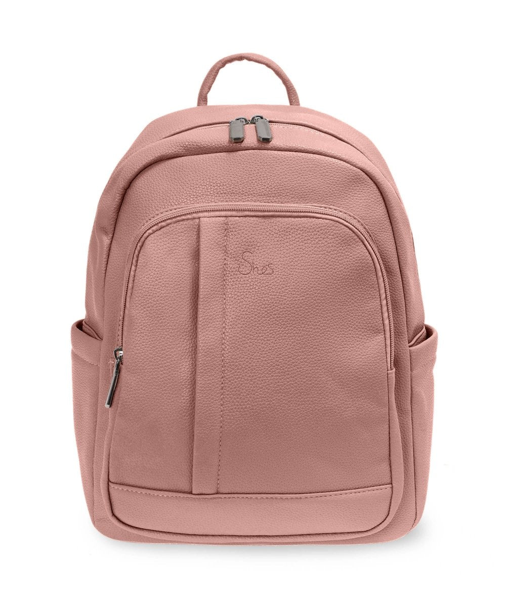 She's Soft Asymmetric Backpack תיק גב דמוי עור במראה נקי - תיק התיקיםShe'sתיקי גב לנשים