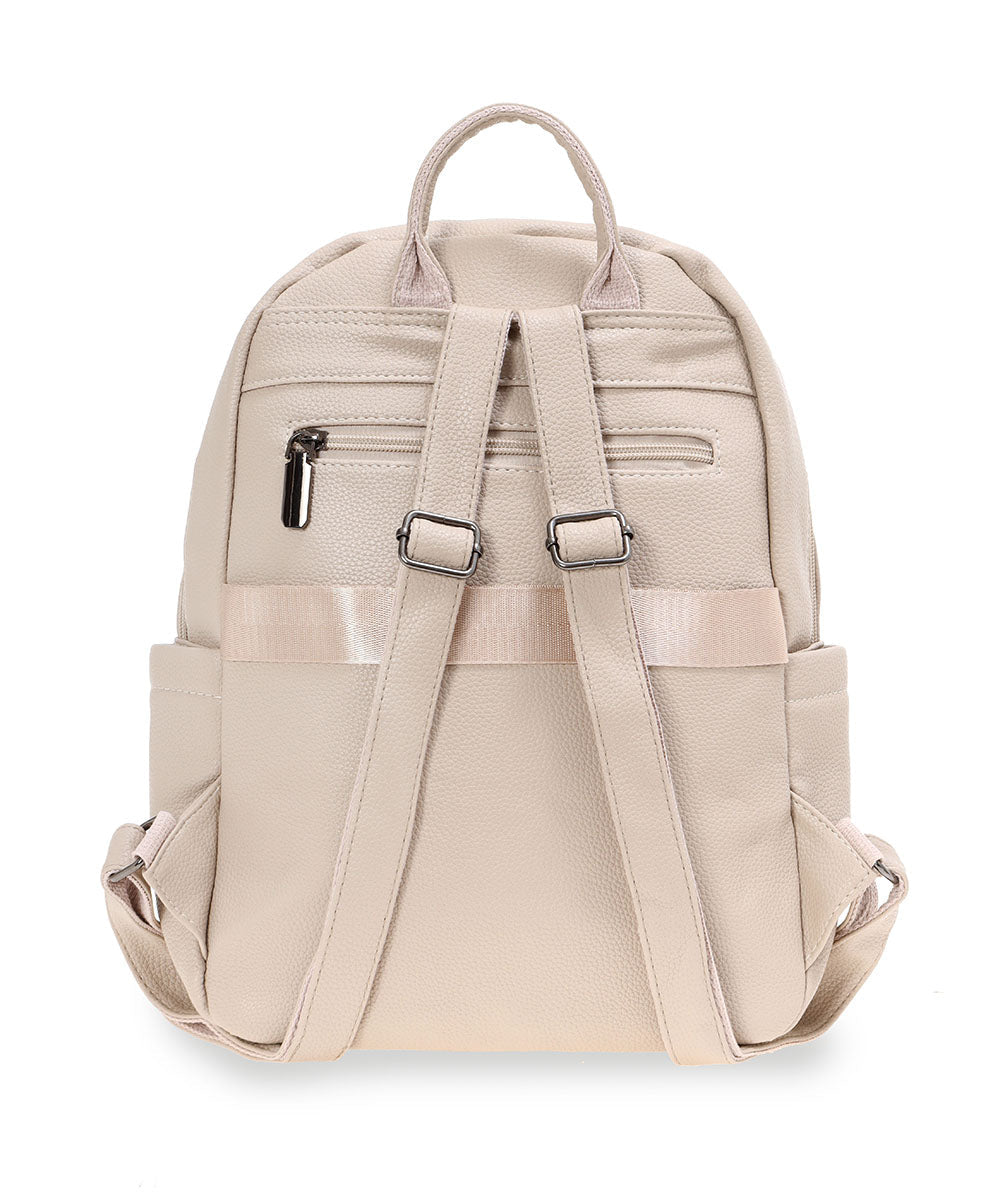 She's Soft Asymmetric Backpack תיק גב דמוי עור במראה נקי - תיק התיקיםShe'sתיקי גב לנשים