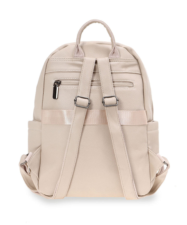 She's Soft Asymmetric Backpack תיק גב דמוי עור במראה נקי - תיק התיקיםShe'sתיקי גב לנשים