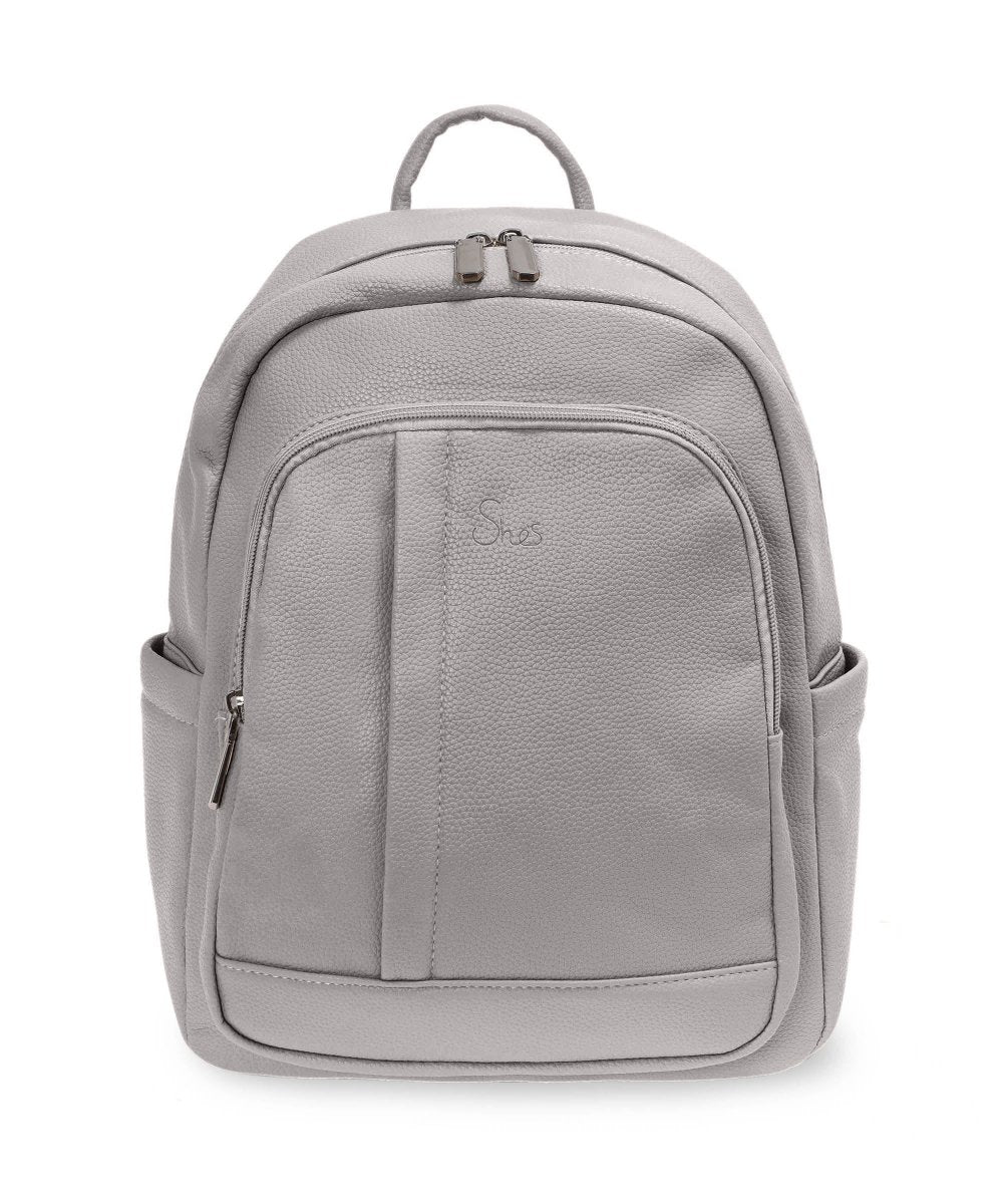 She's Soft Asymmetric Backpack תיק גב דמוי עור במראה נקי - תיק התיקיםShe'sתיקי גב לנשים